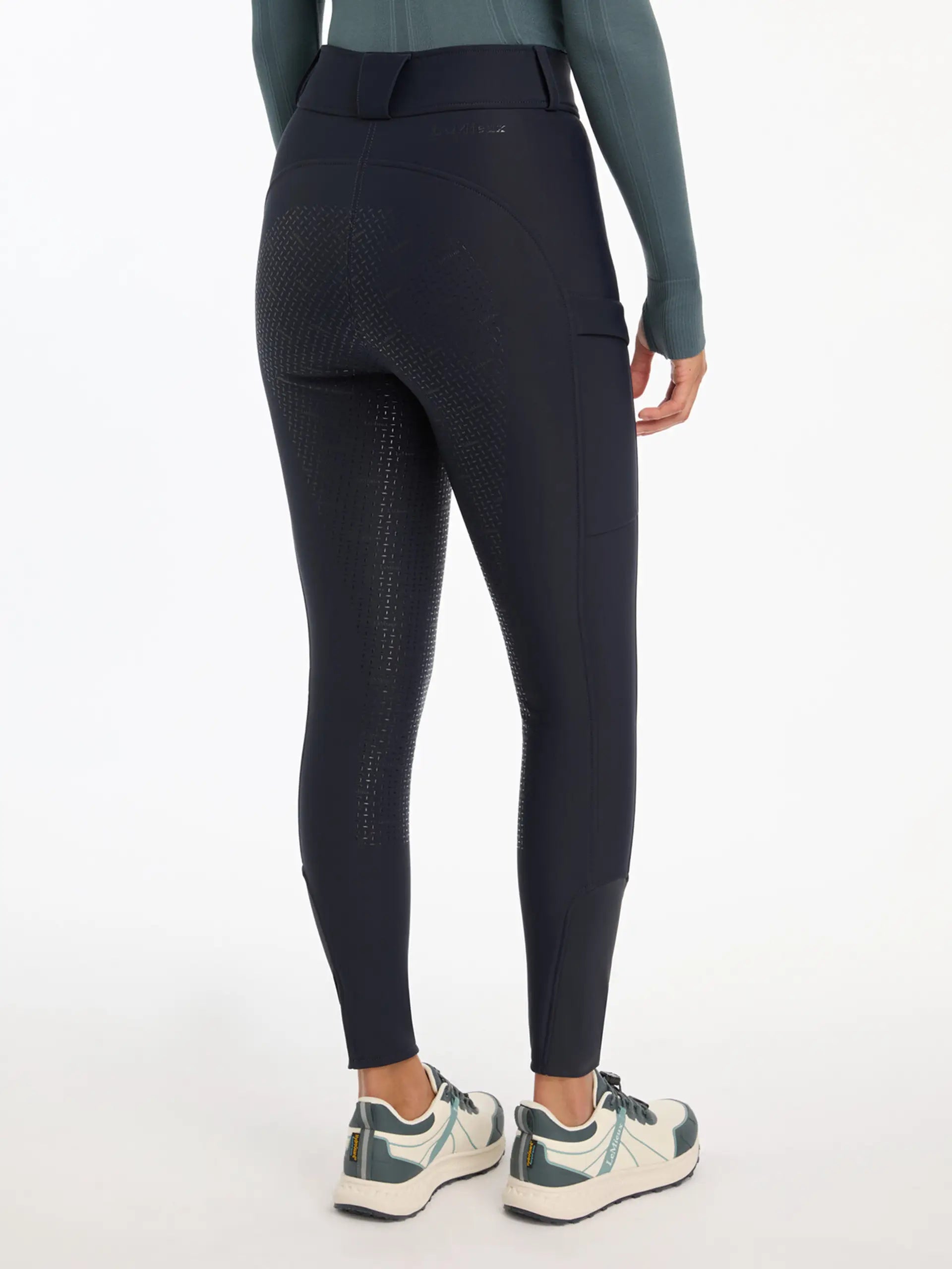 LeMieux Drytex Waterproof Breeches Full Seat Navy