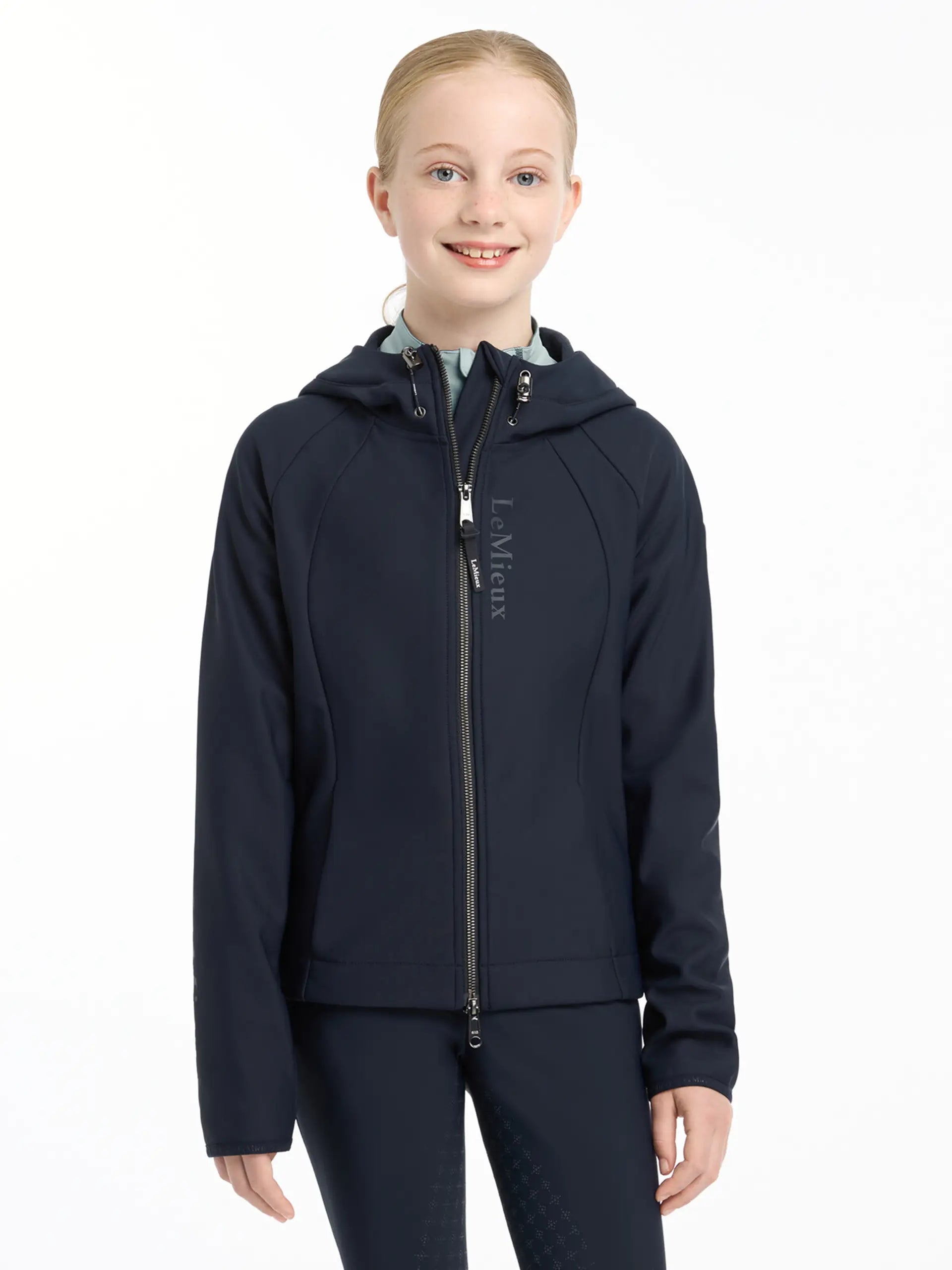 LeMieux Young Rider Lottie Soft Shell Jacket Navy