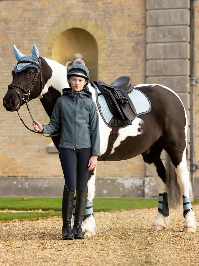 LeMieux Young Rider Lottie Soft Shell Jacket Petrol