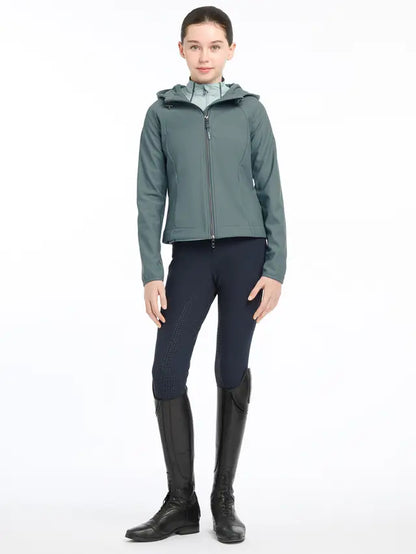 LeMieux Young Rider Lottie Soft Shell Jacket Petrol