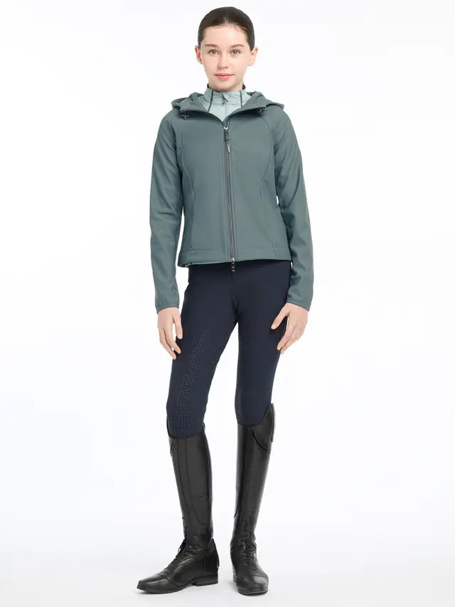 LeMieux Young Rider Lottie Soft Shell Jacket Petrol