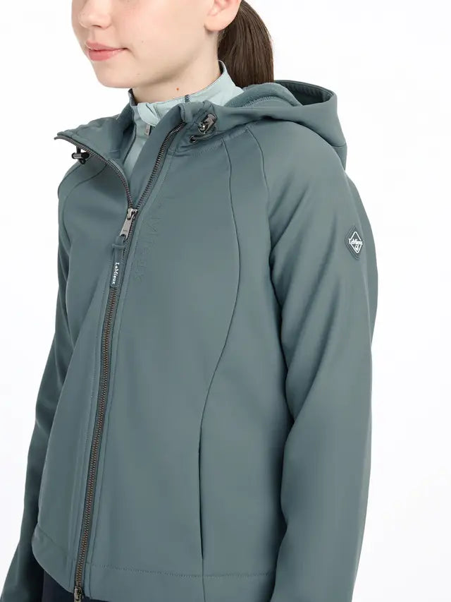 LeMieux Young Rider Lottie Soft Shell Jacket Petrol