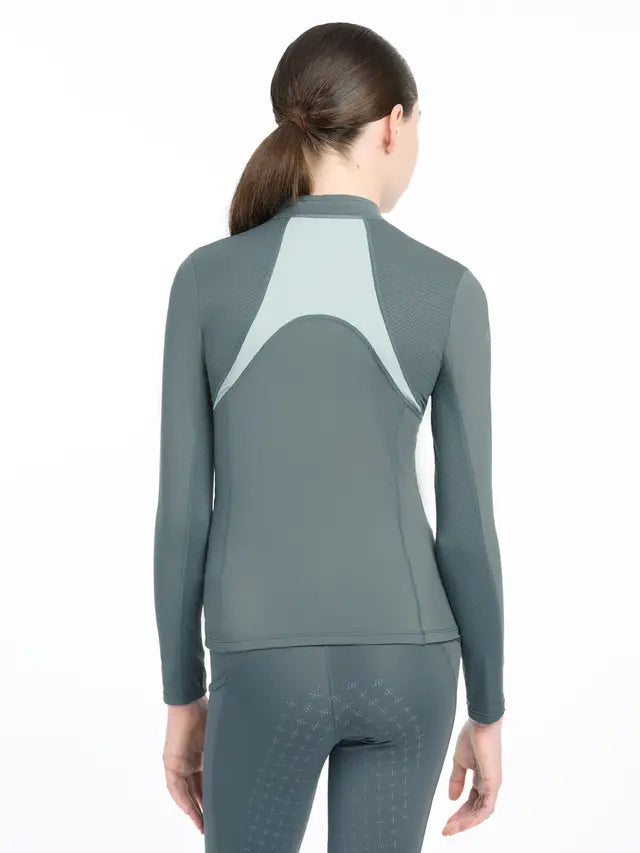 LeMieux Young Rider Mia Mesh Base Layer Petrol