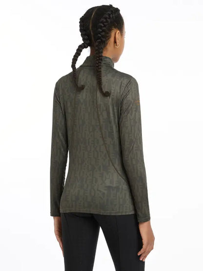 LEMIEUX YOUNG RIDER CASEY BASE LAYER ALPINE long sleeve. UV30+ active base layer for girls.