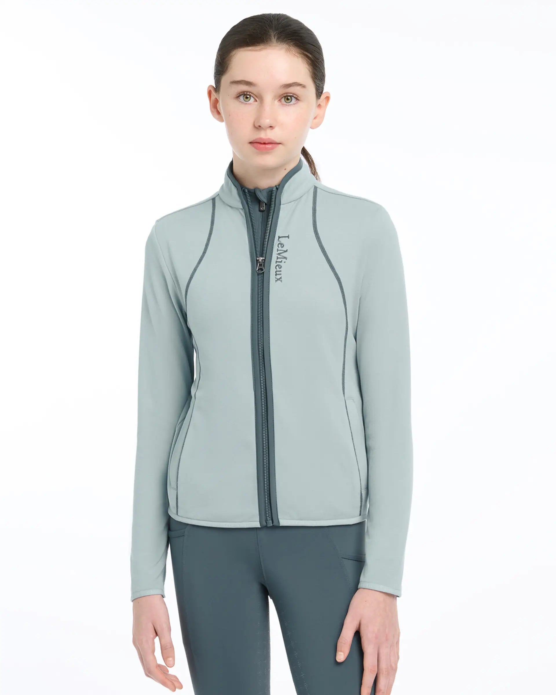 LeMieux Young Rider Felicity Glacier Fleece Jacket | Equestrian Apparel | Warm & Stylish Riding Clothes for Kids
