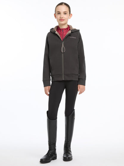 LEMIEUX Young Rider Hollie Hoodie Cinder: Cozy Equestrian Style for Kids | Equiflair Riding Apparel