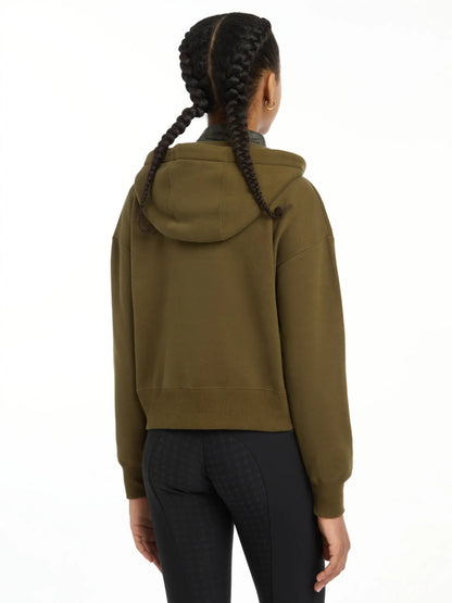 LeMieux Young Rider Hettie Half Zip Hoodie Alpine