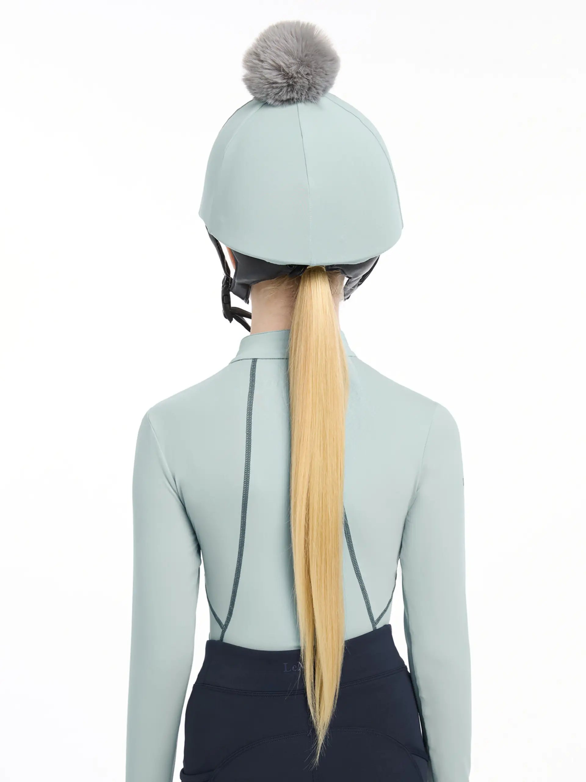 LeMieux Pippa Hat Silk Petrol Glacier