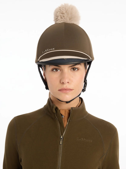 LeMieux Pippa Hat Silk Petrol Alpine