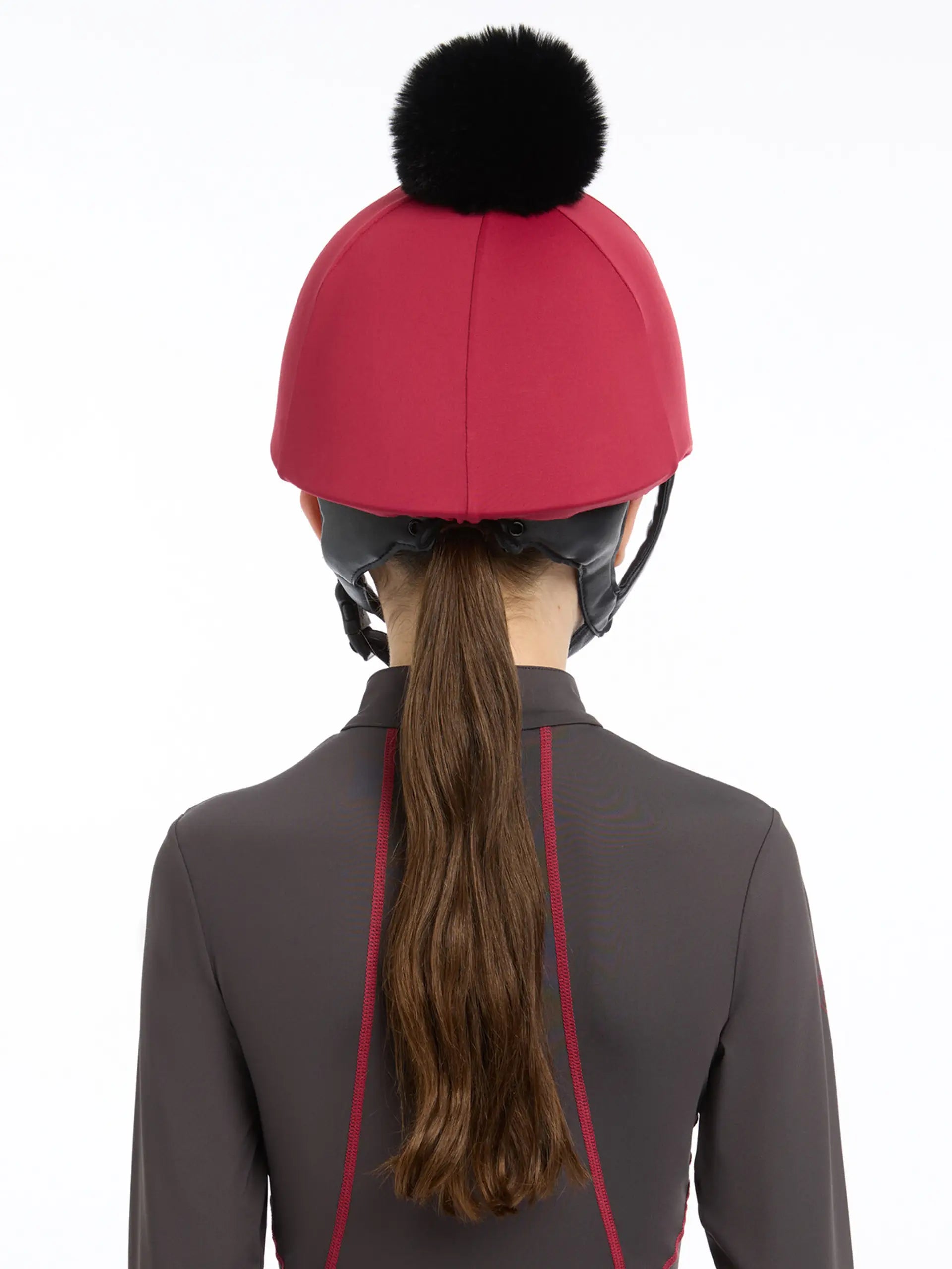 LeMieux Pippa Hat Silk Petrol Ember