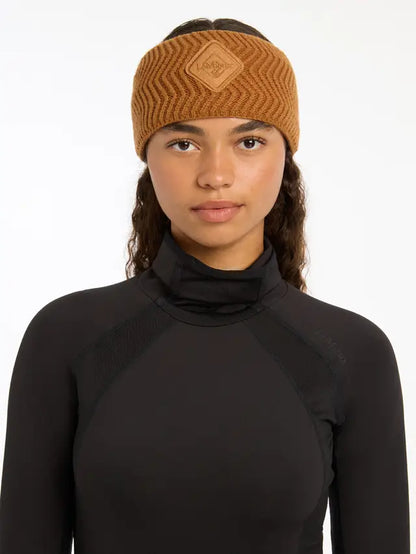 LeMieux Lila Headband Ginger. Women's Winter Headwear. Soft Knit Headband with Faux Fur Lining.