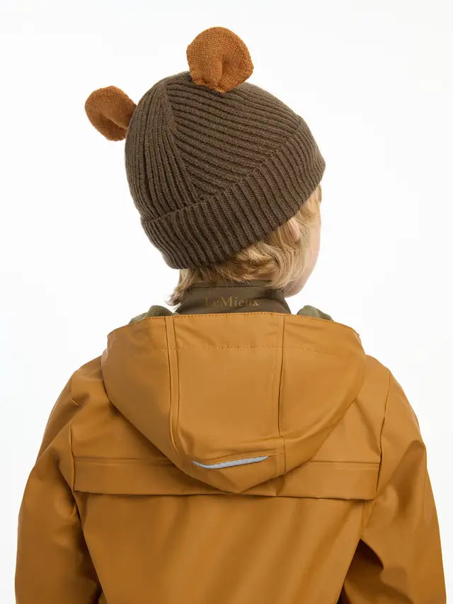 LeMieux Mini Bear Beanie Alpine - Kids Knit Hat with Bear Ears | Children's Winter Hat
