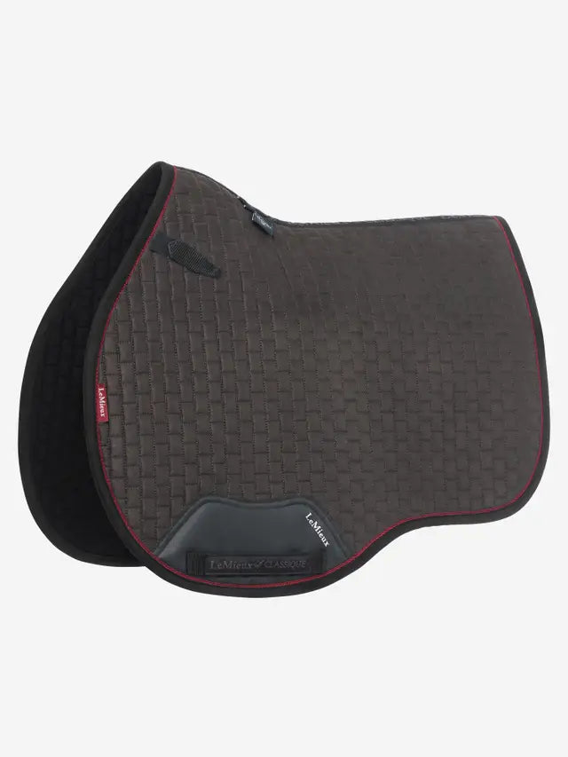 LeMieux Suede GP Square Saddle Pad in Cinder | General Purpose Horse Pad