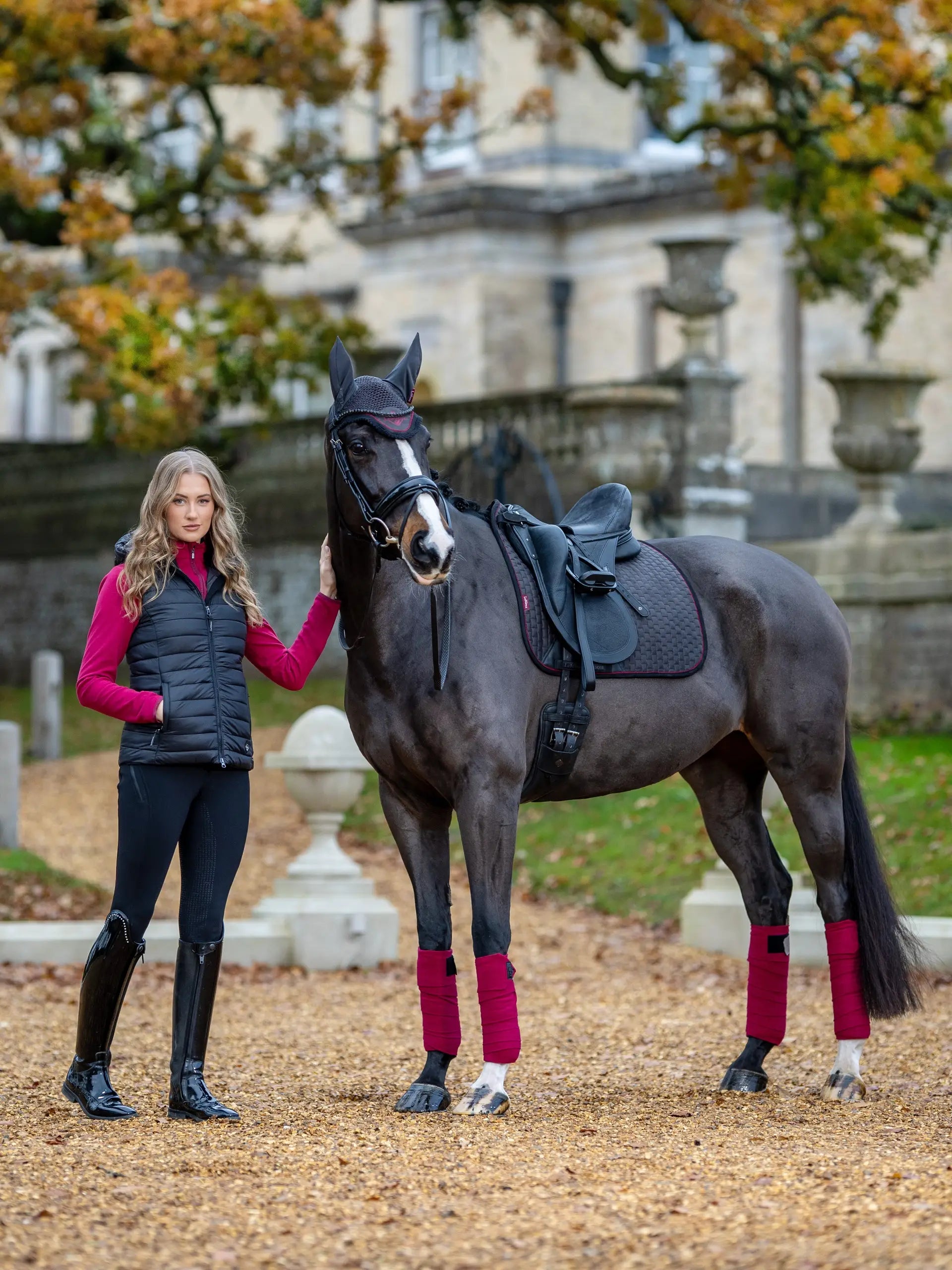 LeMieux Suede Dressage Square Cinder: Horse & Rider Equestrian Style, Comfortable Saddle Pad, Riding Gear
