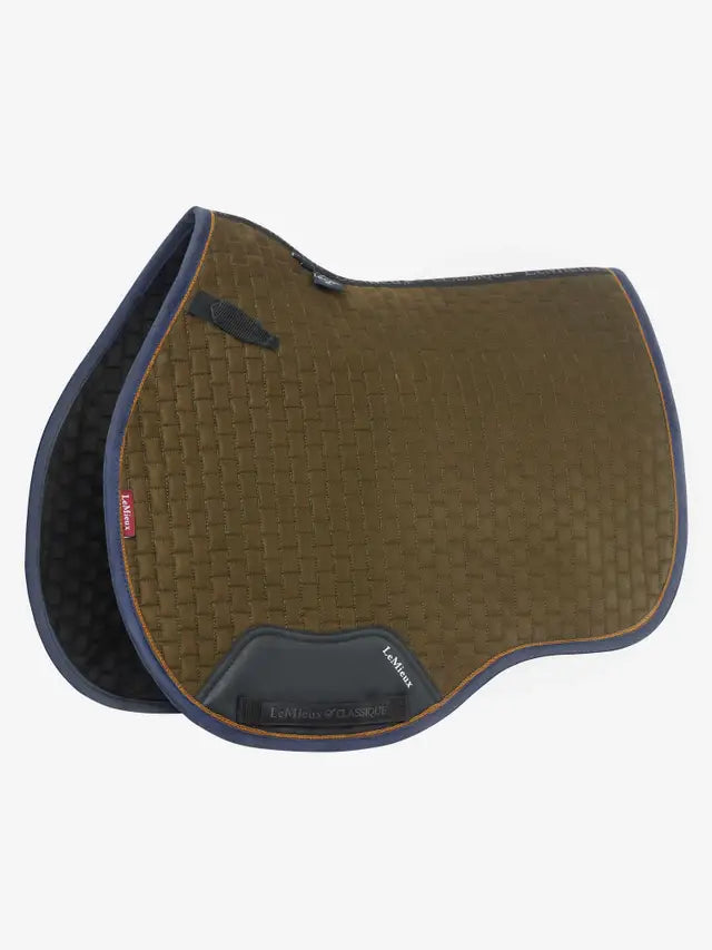 Lemieux Suede GP Square Alpine Saddle Pad - Horse Riding Equestrian Comfort & Style