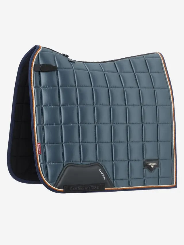 LeMieux Loire Classic Dressage Saddle Pad - Petrol. Premium equestrian equipment for horse riding. Shop now!