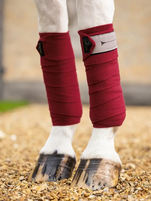 LeMieux Ember Polo Bandages - Horse Leg Wraps for Equine Leg Protection