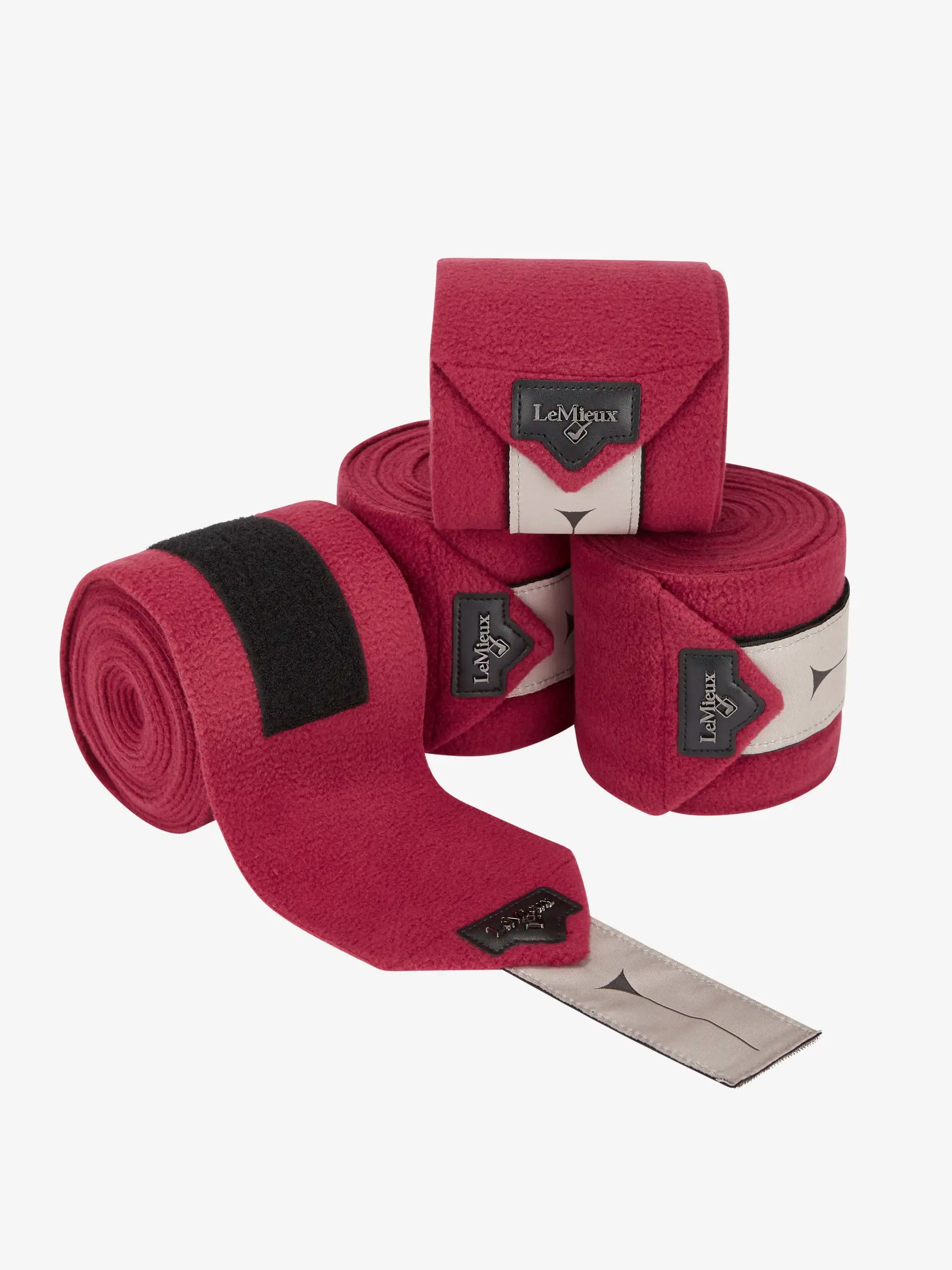 LeMieux Polo Bandages Ember: Premium Horse Leg Wraps at Equiflair for Equestrian Sports. Shop Now!
