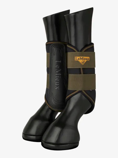 LeMieux Grafter Brushing Boots Alpine: Equine Leg Protection, Durable Horse Boots