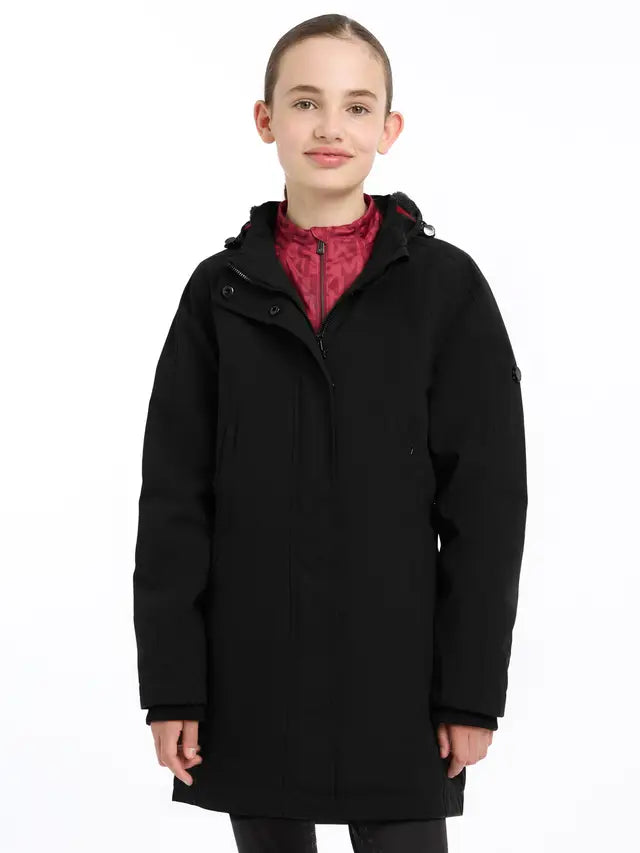 LeMieux Young Rider Skye Waterproof Coat Black | Equiflair
