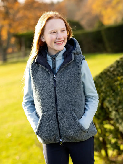 LEMIEUX Young Rider Eloise Reversible Winter Gilet - Child's Riding Vest Outdoor Apparel