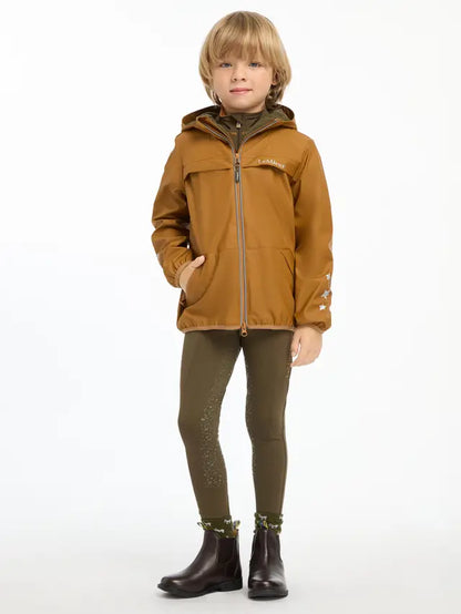 LEMIEUX MINI MILO WINTER JACKET GINGER - Boy's Riding Waterproof Coat
