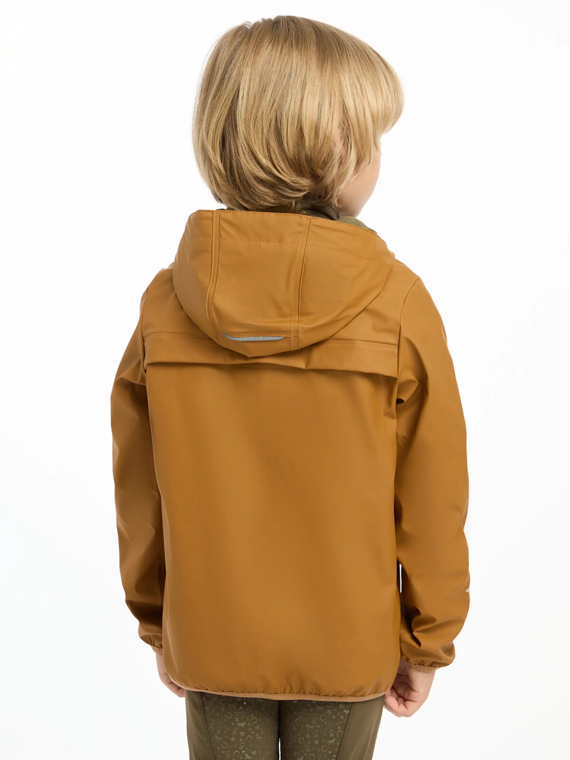 Lemieux Mini Milo Ginger Winter Jacket for Kids - Waterproof Riding Coat