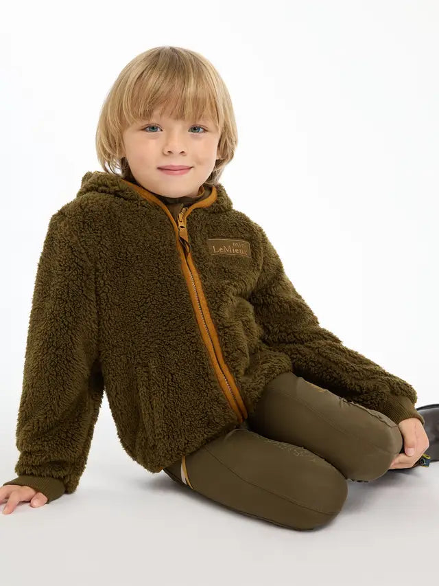 LeMieux Mini Teagan Fleece Alpine: Kids Fleece Jacket for Winter Adventures