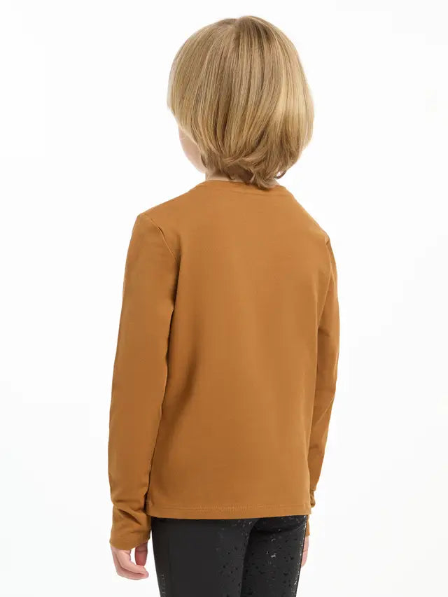 LeMieux Mini Jessie Long Sleeve Top Ginger
