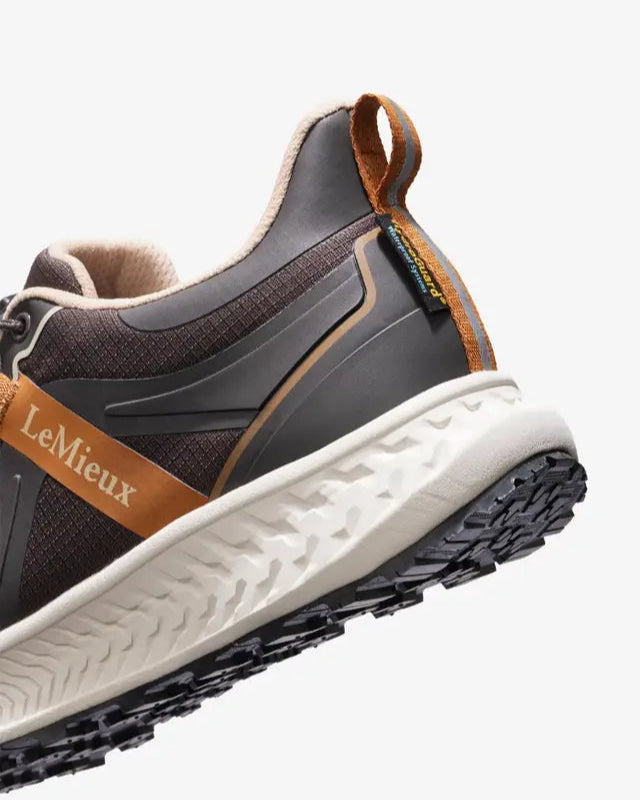 LEMIEUX TRAX 2.0 Waterproof Trainers Cinder: Stylish, All-Terrain Riding Shoes. Ultimate Comfort, Support & Stability!