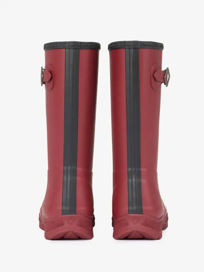 Lemieux Young Rider Ultra Stride Red Wellington Boots: Waterproof Wellies for Kids