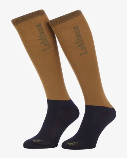 LeMieux Competition Socks 2 pack Ginger | Equiflair