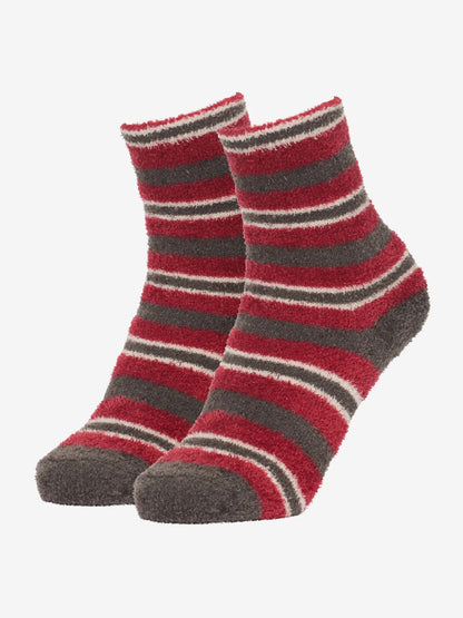 LeMieux Mini Sabrina Stripe Fluffies Ember