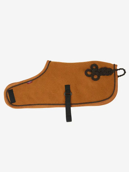 LEMIEUX Toy Pony Rug - Ginger Fleece with Braiding Detail | Equestrian Toy Accessory