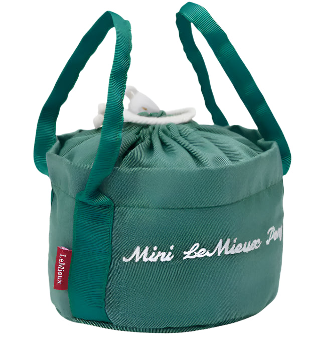 LEMIEUX TOY PONY GROOMING KIT SAGE | Equiflair | Miniature pony grooming set with brushes & bag