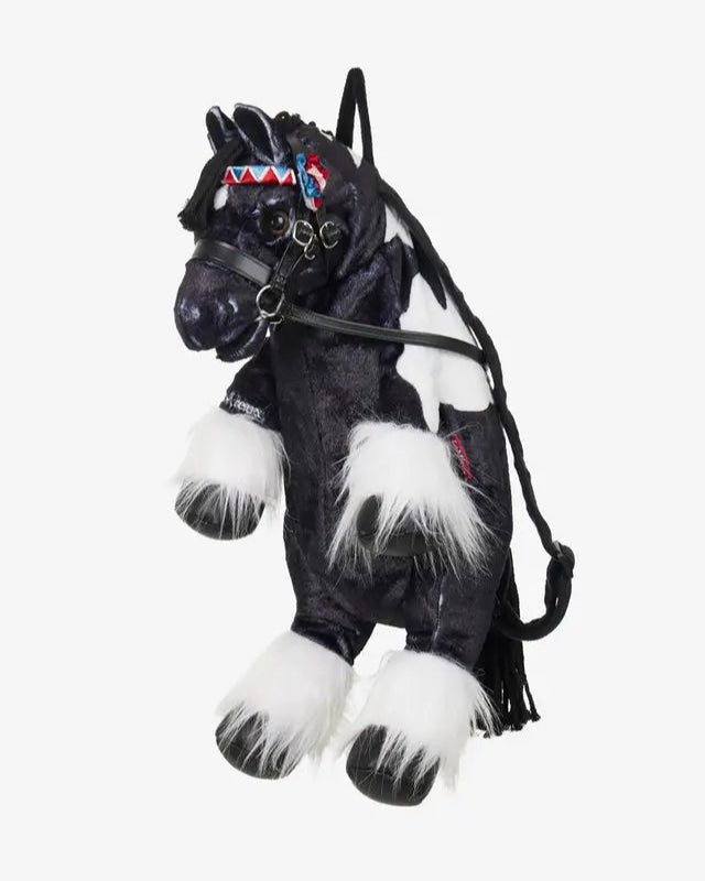 LEMIEUX Pony Bag Razzle Backpack: Plush Toy Pony with Plaitable Mane & Tail - Equiflair
