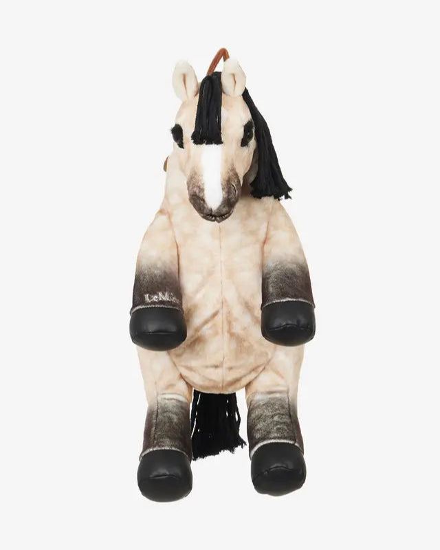 LeMieux Pony Bag Dream: Cuddly Horse Backpack with Plaitable Mane & Tail, Toy Pony Accessories Compatible, by Equiflair