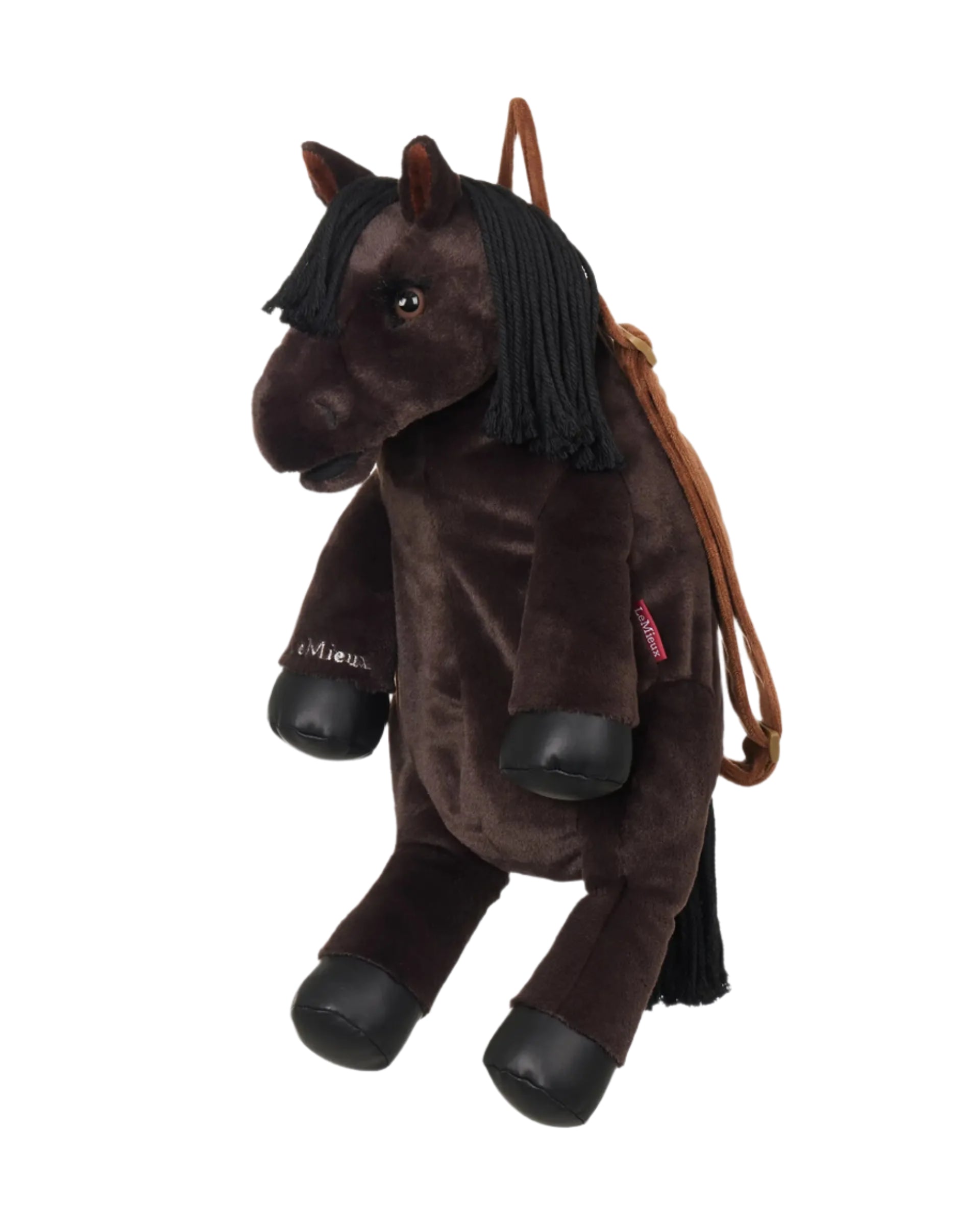 Lemieux Freya Pony Bag: Cute Plush Horse Backpack with Plaitable Mane & Tail