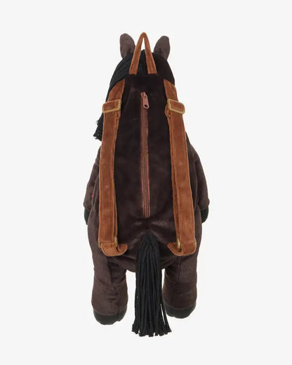 LEMIEUX PONY BAG FREYA - Plush Horse Backpack with plaitable mane & adjustable straps