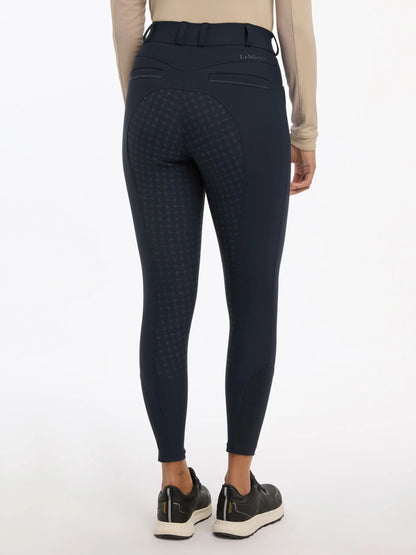 LEMIEUX Isabelle Navy Breeches - Riding Leggings, Equestrian Apparel, Full Seat Design