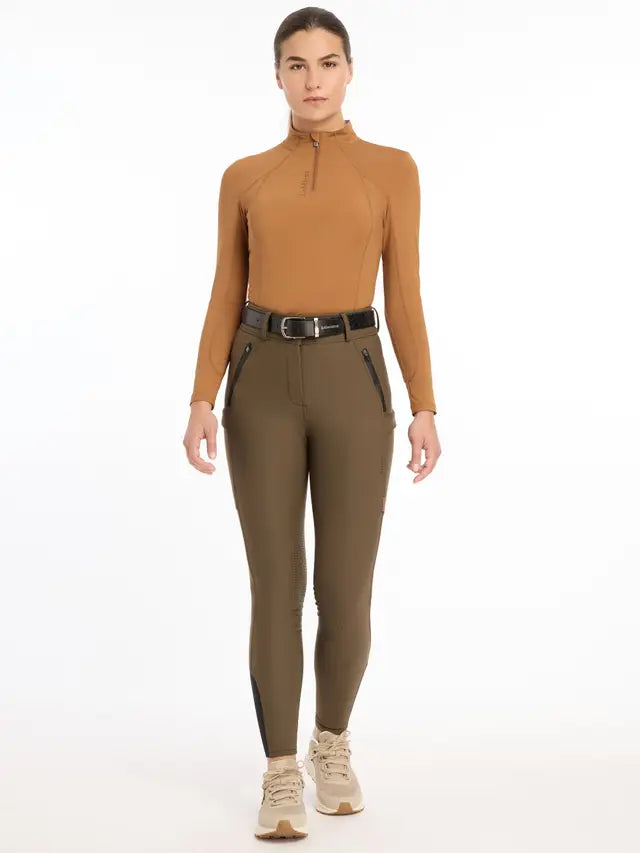 LeMieux Drytex Waterproof Breeches Knee Grip Alpine
