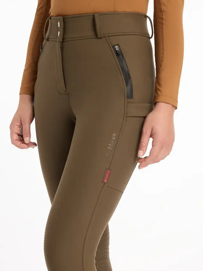 LeMieux Drytex Waterproof Breeches Knee Grip Alpine