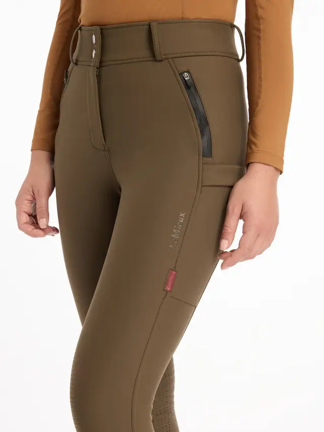 LeMieux Drytex Waterproof Breeches Knee Grip Alpine