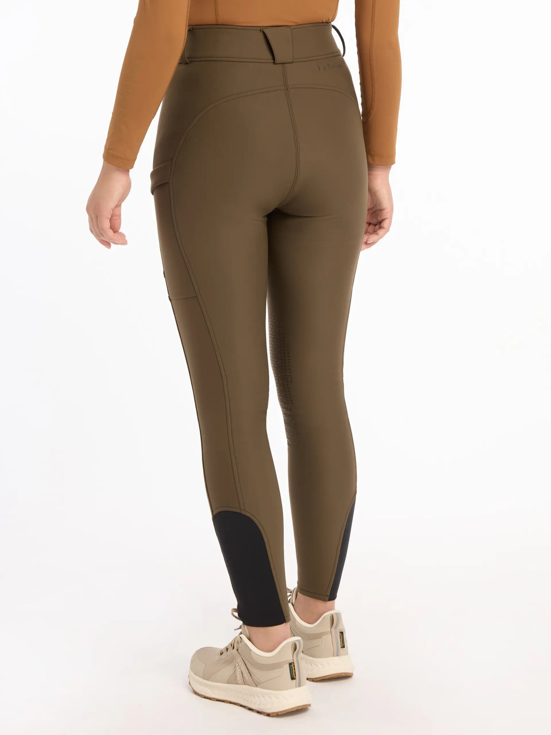 LeMieux Drytex Waterproof Breeches Knee Grip Alpine