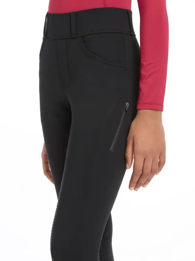LeMieux Young Rider Ella Winter Breggings Black