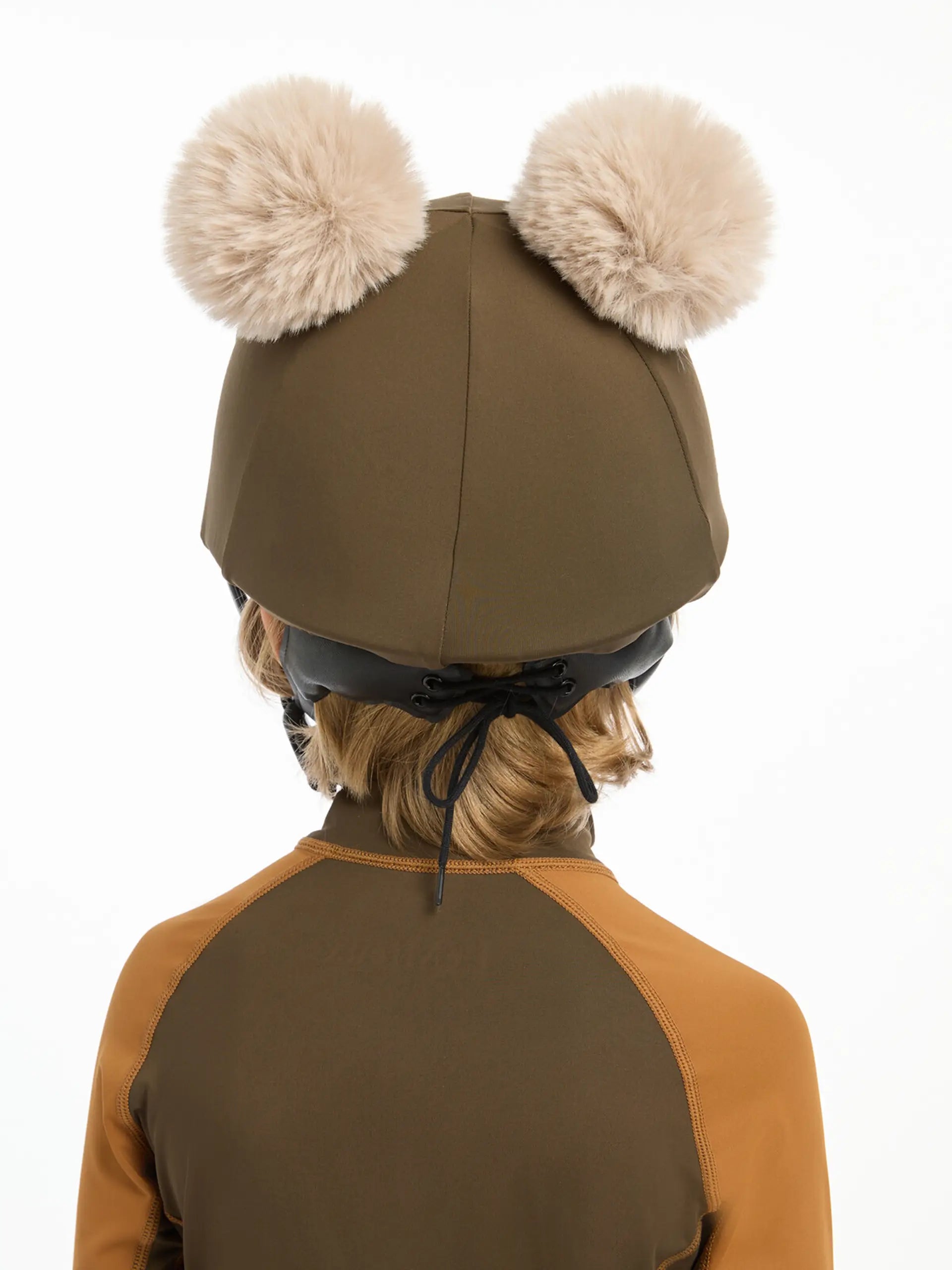 LeMieux Mini Double Pom Hat Silk Alpine