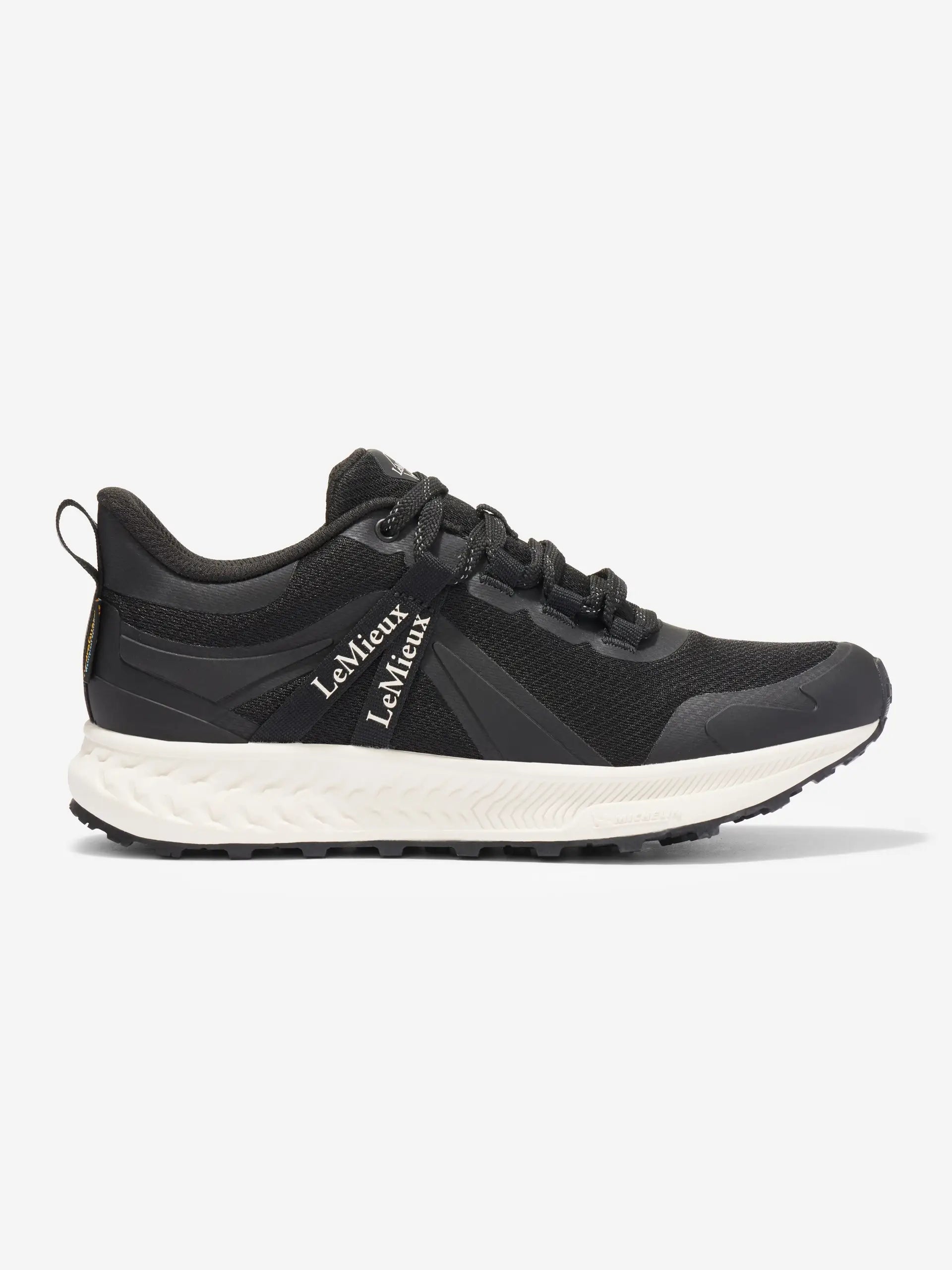 Lemieux Trax Black Waterproof Trainer: All-Weather Equestrian Footwear