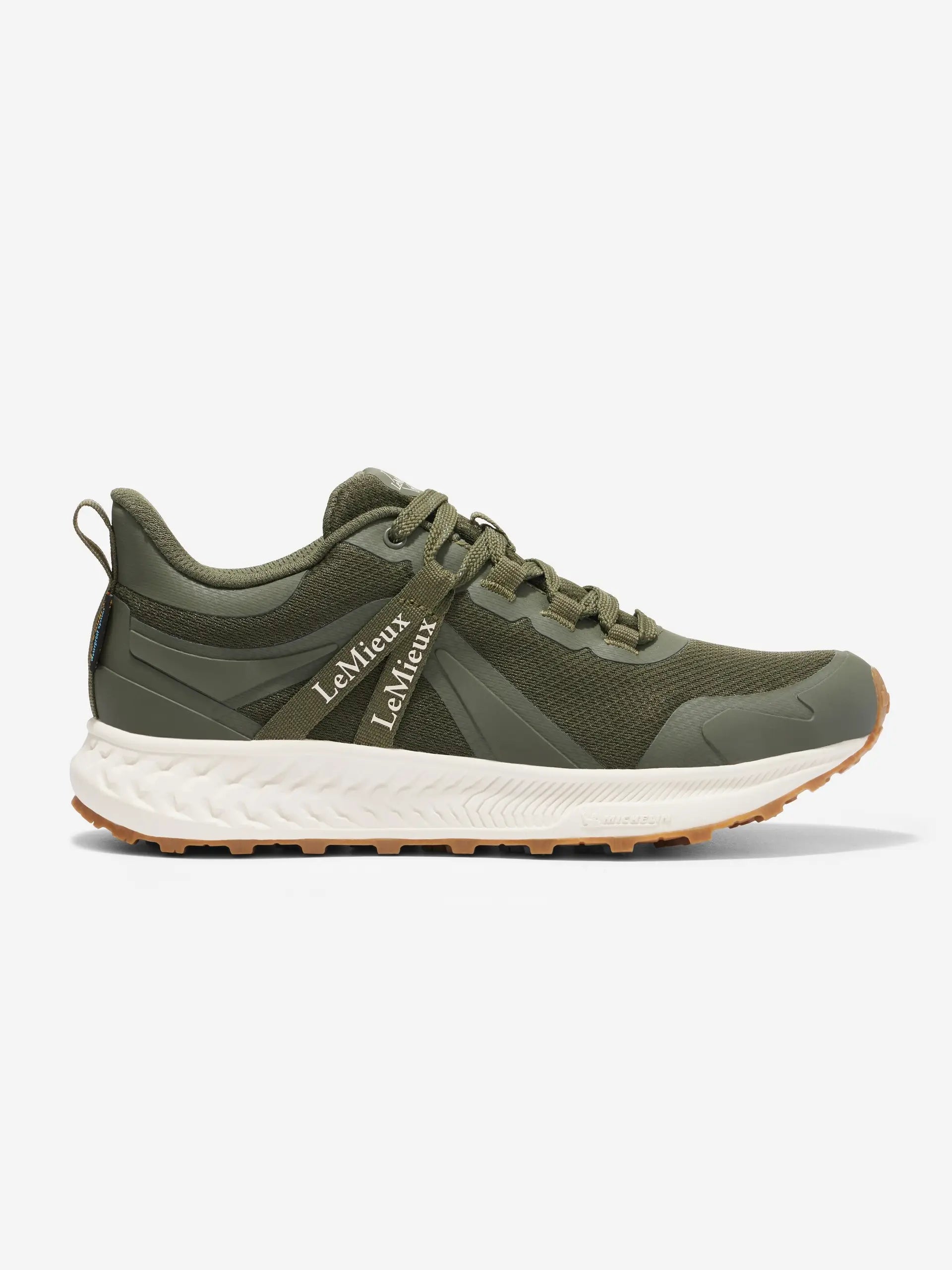 LEMIEUX TRAX Waterproof Trainer in Khaki - Durable & Comfortable Equestrian Shoe by Equiflair