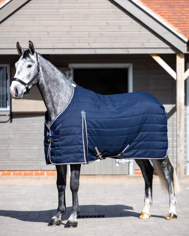 LeMieux Kudos Stable Rug 50g Navy - Horse Rug in Stable