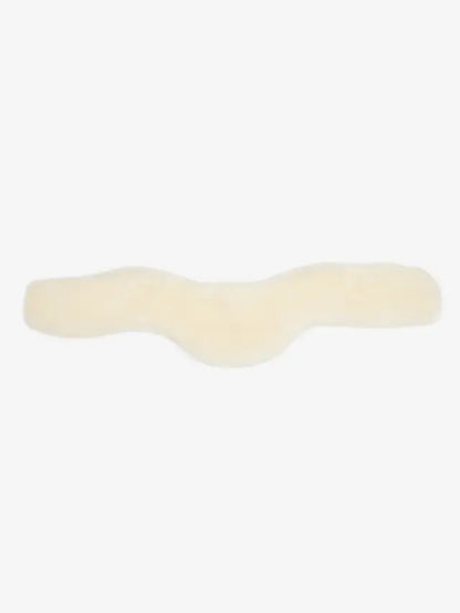 LeMieux Merino+ Anatomic Jumping Girth Cover - Natural: Comfort & Breathability for Your Horse. Equiflair Store.